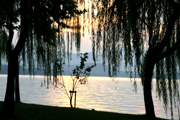 hangzhou_lac_047.JPG - Merveilleux coucher de soleil